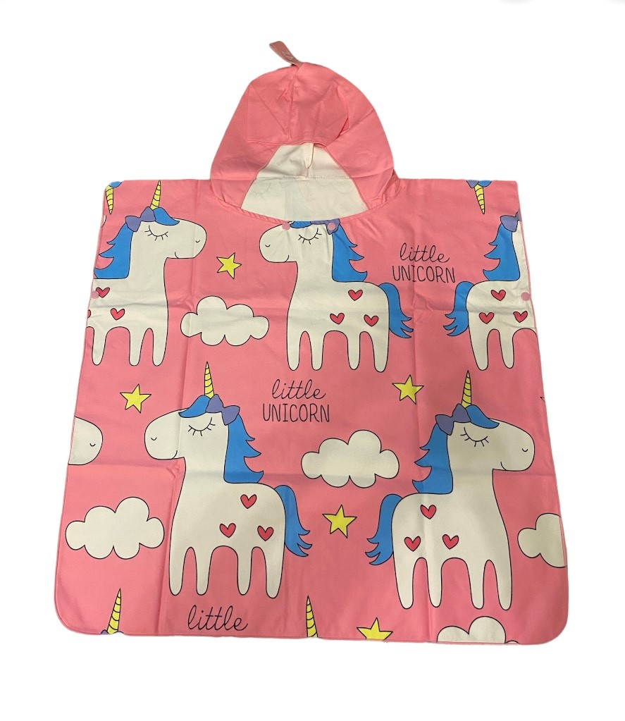 Microfiber Bath towels for kids - Unicorn 3
